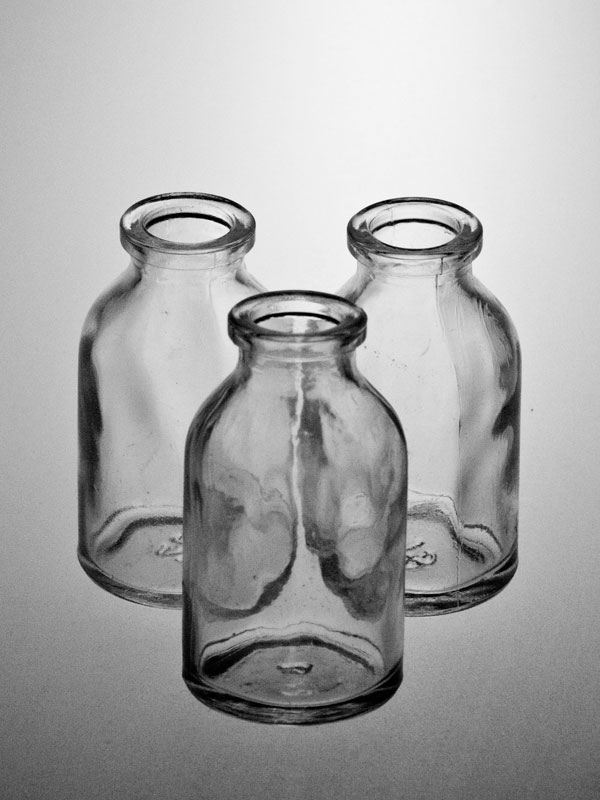 Echt Streven Praktisch Glazen flesje
